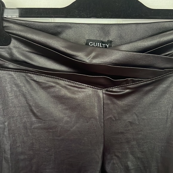 Black spandex leggings - GUILTY - size large - Picture 2 of 3